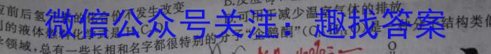 陕西省2023-2024高二年级考试(429B)化学