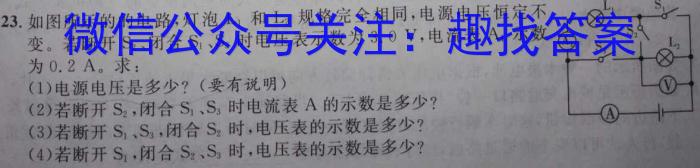 湖北圆创湖北省高中名校联盟2024届高三第三次联合测评物理试卷答案