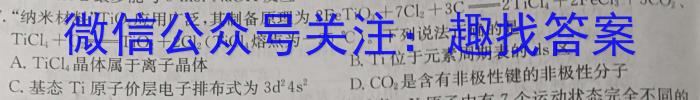 衡水金卷2024版先享卷答案信息卷 新高考卷二化学