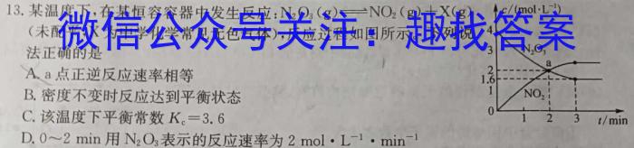 四川省高三年级2024年2月考试(正方形包黑色菱形)数学