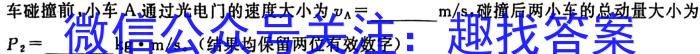 安徽省2023-2024学年度八年级上学期期末考试（第四次月考）物理试卷答案