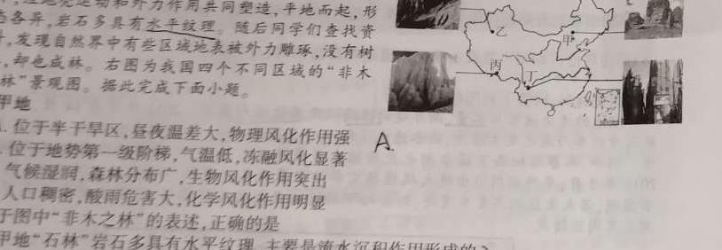 湖南省衡阳市2024-2025学年上学期初一入学素质调研地理试卷l