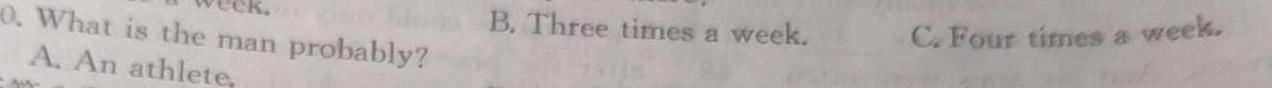 陕西省西安市碑林区2023-2024学年度上学期高一期末考试 英语