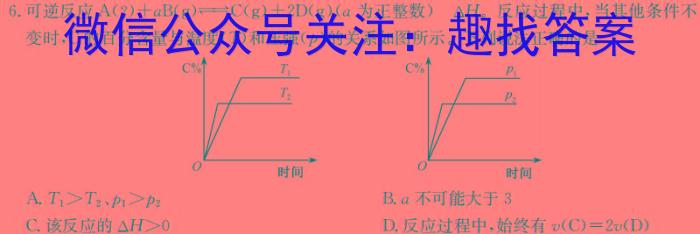 q2024届耀正文化名校名师模拟卷(七)化学