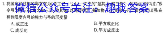 2023年陕西省九年级教学质量检测(三角)物理`