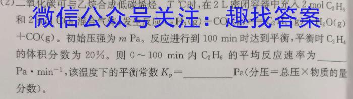 【精品】九师联盟2023-2024学年高三押题信息卷(二)化学