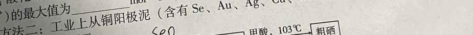 1江西省2024年九年级中考总复习模拟卷（三）化学试卷答案