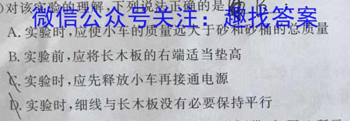 贵州省贵阳第一中学2024届高考适应性月考卷(七)(白黑黑白白黑白)h物理