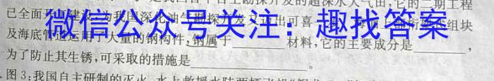 安徽省2023-2024学年度八年级下学期阶段评估（一）5LR化学