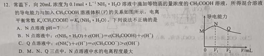 1安徽省宿州市萧县某中学2023-2024学年八年级下学期6月纠错练习化学试卷答案