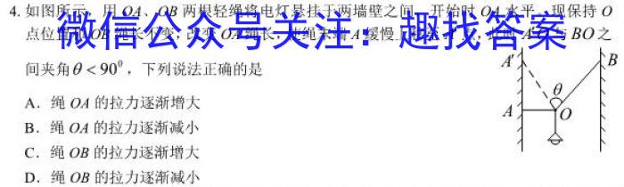 河南省2023-2024学年度八年级下学期期末考试（6月）物理试题答案