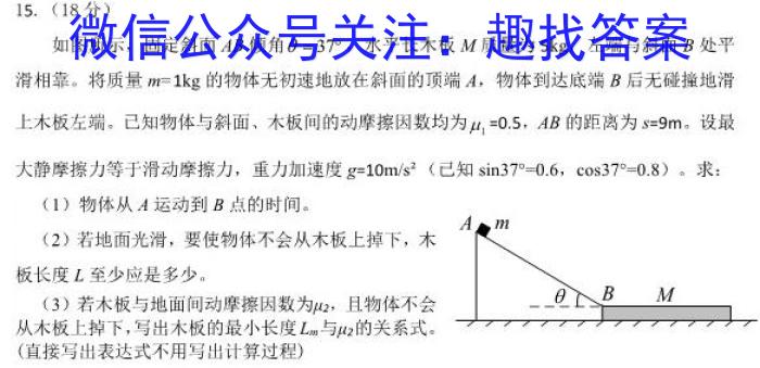 2024年陕西省初中学业水平考试仿真卷(六)6物理`