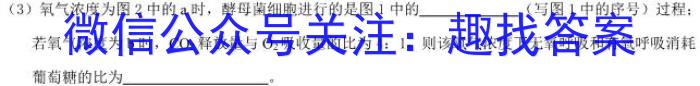 河南省2024年中考模拟示范卷 HEN(六)6生物学试题答案