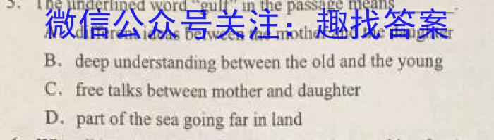 九师联盟 2024届高三2月开学考N试题英语