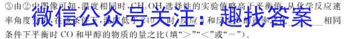 j山西省2024年中考模拟方向卷（二）化学试卷答案
