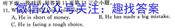 安徽省2024届 皖南八校高三第三次联考(HD)英语