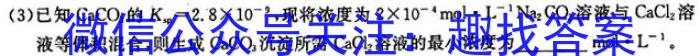 3望江县实验学校2023-2024学年第一学期八年级期末检测化学试题