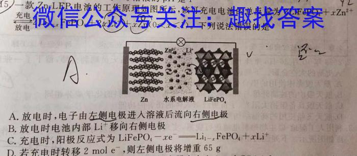 32024年陕西省初中学业水平考试(SX1)化学试题