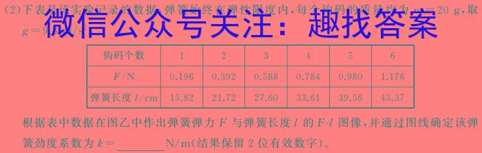 2024届高三3月考试(闹钟)物理试卷答案