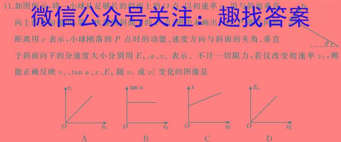 安徽省2025届九年级随堂练习（九月份）物理试卷答案