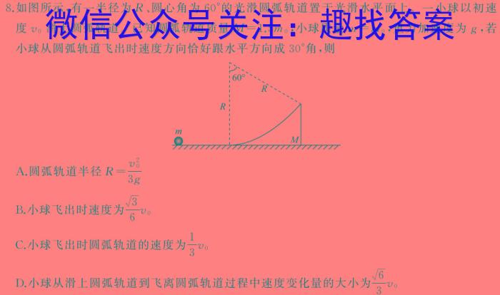 陕西省2024年初中学业水平考试联考模拟卷（二）物理`