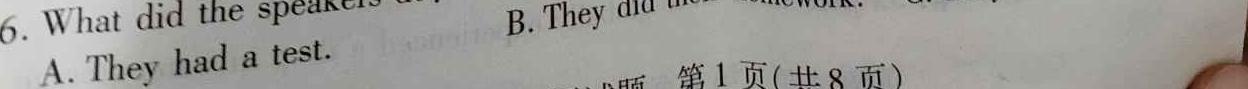 ［凉山二诊］凉山州2024届高中毕业班第二次诊断性检测 英语