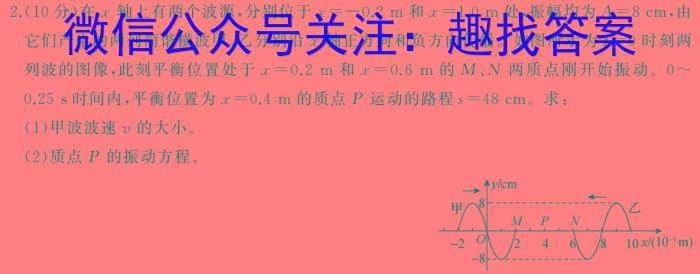 2024年全国普通高等学校招生统一考试·A区专用 JY高三冲刺卷(一)1(物理)