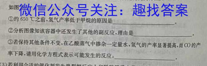 q2023年陕西省九年级教学质量检测(☆)化学