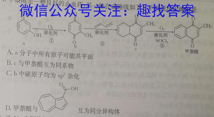 2024届江西省九年级中考真题化学