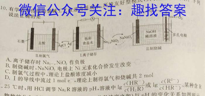 【精品】河北省2023-2024学年第二学期九年级质量监测（4月）化学