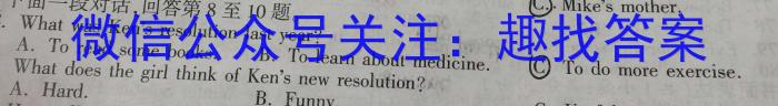 2024届陕西省渭南市大荔县高三第四次模拟考试英语