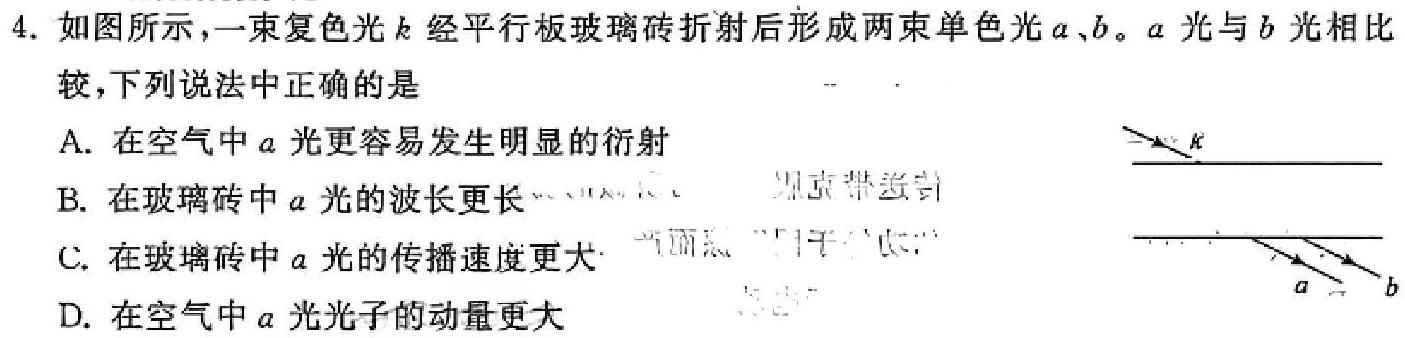 河北省邯郸市2023-2024学年第二学期八年级期末考试(物理)试卷答案