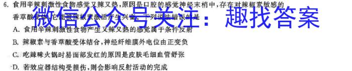 [汕头一模]2024年汕头市普通高中高考第一次模拟考试生物学试题答案