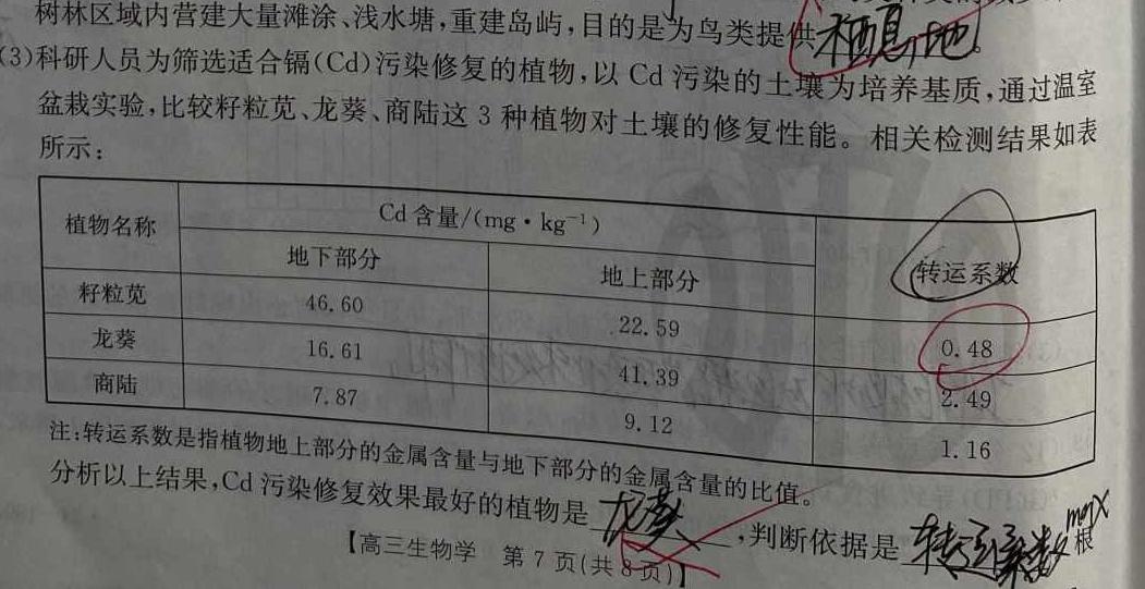 2024年湖南省普通高中学业水平合格性考试高二仿真试卷(专家版四)生物