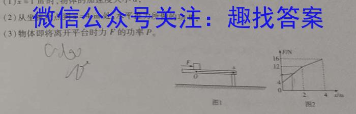 陕西省2023-2024高二年级考试(★)f物理