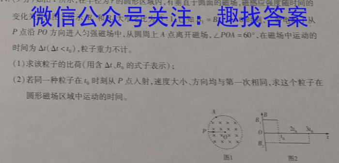 白水县2024年初中学业水平考试模拟卷(四)物理试卷答案