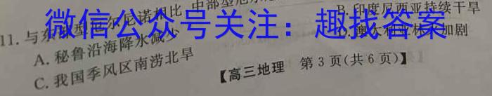 ［河北大联考］河北省2025届高三年级上学期8月联考&政治