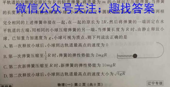 名校计划2024年河北省中考适应性模拟检测（导向二）物理试卷答案