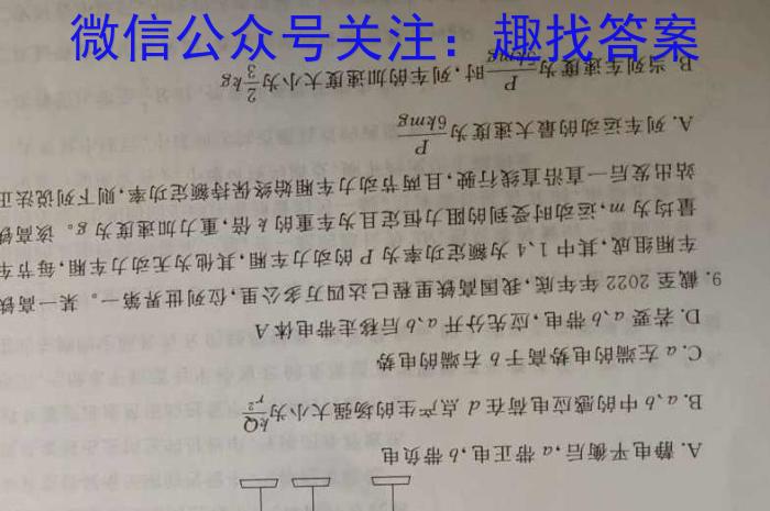 2024年河北省初中毕业生升学文化课模拟考试（二）5.24q物理