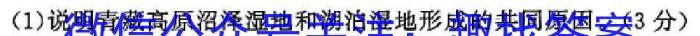 [今日更新]陕西省2024年春季绥、米、横、定、府期中考试高一(241767Z)地理h