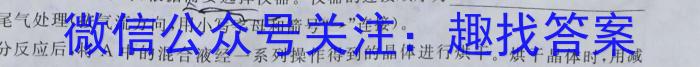 32024年湖南省普通高中学业水平合格性考试仿真试卷(专家版一)化学试题