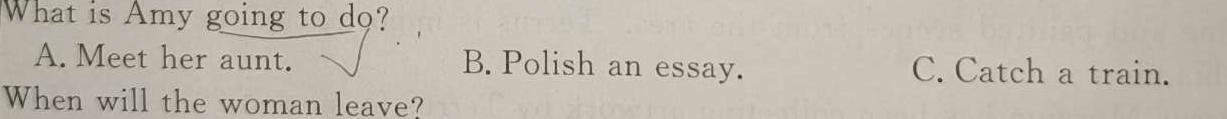 华大新高考联盟2024届高三4月教学质量测评 英语