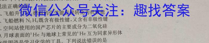 湖北省“腾·云”联盟2024-2025学年度上学期八月联考化学