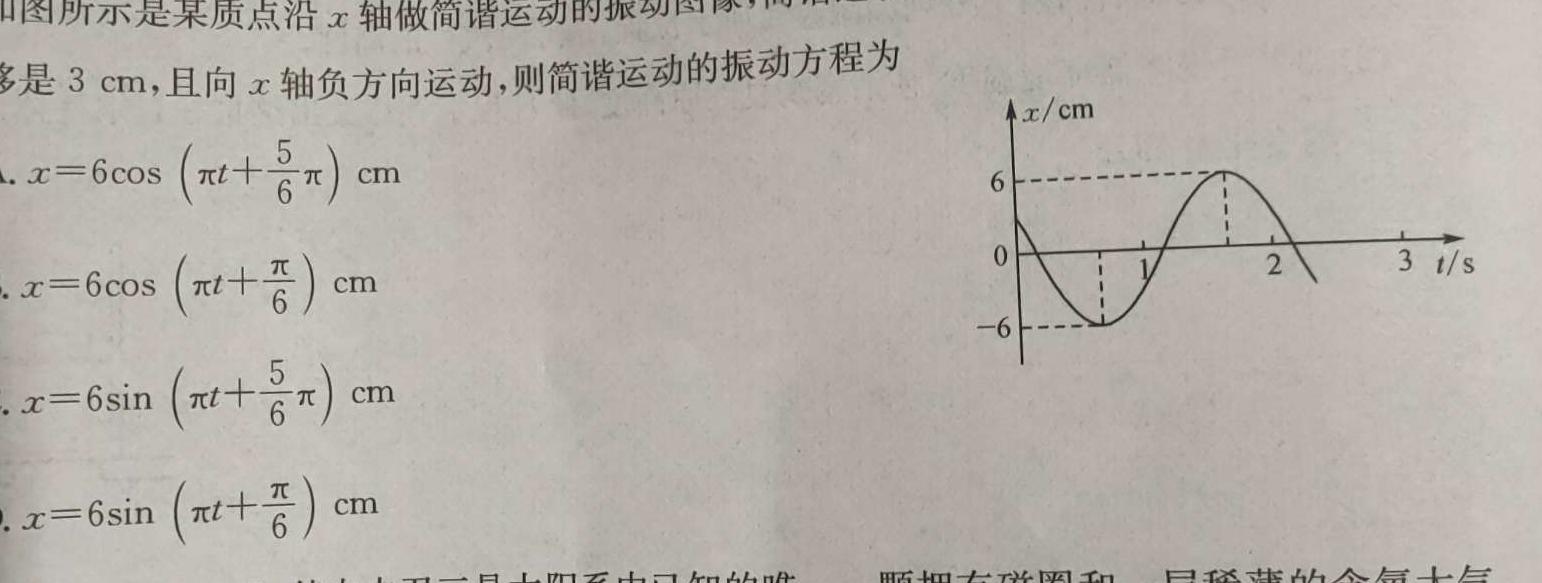 2024届陕西省七年级学业水平质量监测(菱形)物理试题.
