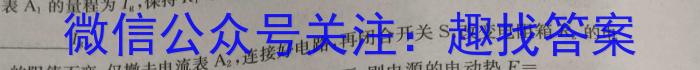 2024届金卷·新高考模拟信息卷·押题卷(一)1物理试卷答案