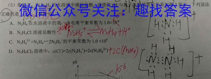 q2024届NT普通高等学校招生全国统一考NT精准模拟卷(二)化学