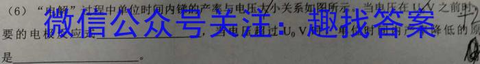 32024年山西省初中学业水平测试信息卷（二）化学试题