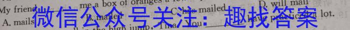 2024年陕西省初中学业水平考试信息卷(二)2英语试卷答案