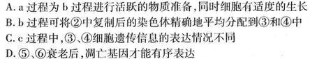 湖北省武汉市部分重点中学2023-2024学年度下学期期中联考高二生物学