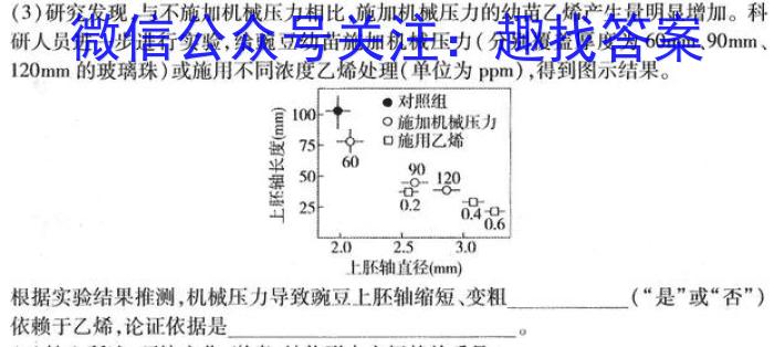 非凡吉创2024届新高中创新联盟TOP二十名校高二年级2月调研考试(242468D)生物学试题答案